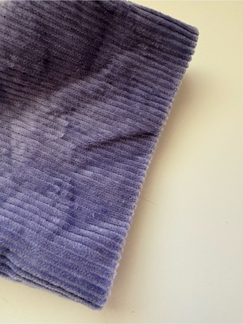 & Other Stories Lilac Corduroy Jumpsuit Front Zip Matching Fabric Belt Size 4 - Picture 9 of 13